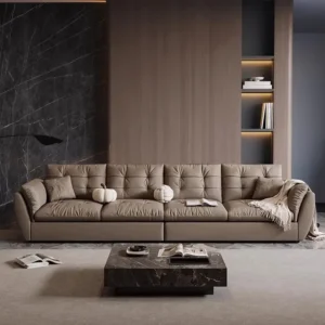 Nordic Leather Sofa