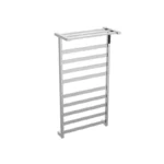 Intelligent digital display stainless steel heating towel rack