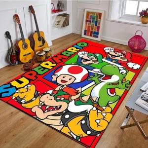 3D Cartoon Super Mario Bros Mats